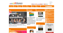 Desktop Screenshot of maneo.de